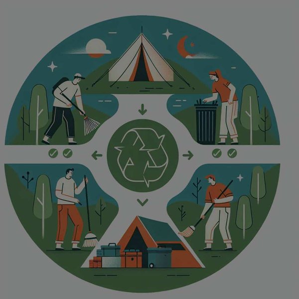 Quelles sont les meilleures pratiques pour nettoyer son site de camping sans laisser de traces?